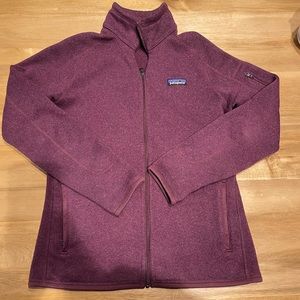 Patagonia Better Sweater full zip in Chicory Red